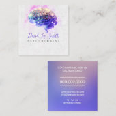 心理学者 スクエア名刺 (正面/裏面)