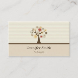 心理学者 – ナチュラエレガントルテーマ 名刺