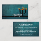 心理学者 名刺 (正面/裏面)