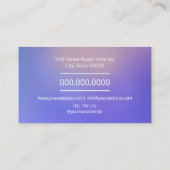 心理学者 名刺 (裏面)