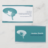 心理学者 名刺 (正面/裏面)