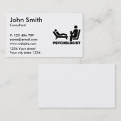 心理学者 名刺 (正面/裏面)