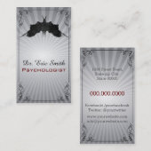 心理学者 名刺 (正面/裏面)