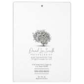 心理学者/神経科医クリップボード クリップボード (裏面)