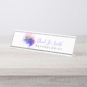 心理学者/神経科医デスクネームプレート デスクネームプレート (正面)