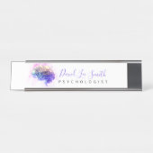 心理学者/神経科医デスクネームプレート デスクネームプレート (正面)