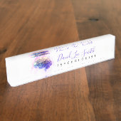 心理学者/神経科医デスクネームプレート デスクネームプレート (側面)