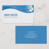 心理学者、脳外科医 名刺 (正面/裏面)