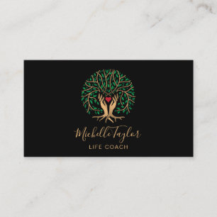 心理学者、Tree of Life Coach、セラピスト 名刺