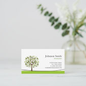 心理学者 – Wish エレガント Tree 名刺 (スタンド正面)