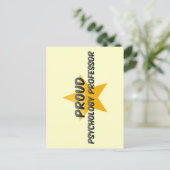 心理学誇りを持った教授 ポストカード (スタンド正面)