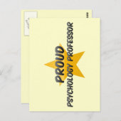 心理学誇りを持った教授 ポストカード (正面/裏面)