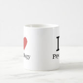 心理学❤️をカスタマイズ可能 コーヒーマグカップ (中央)