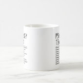 心理学 コーヒーマグカップ (中央)