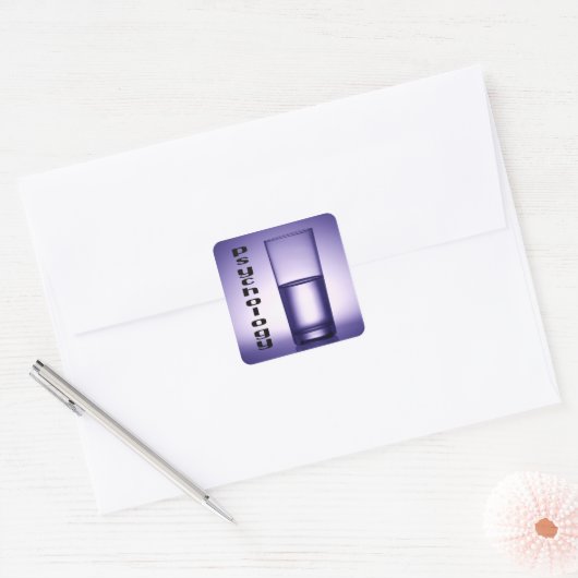 心理学 スクエアシール (封筒)