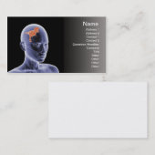 心理学-ハ虫類の心 名刺 (正面/裏面)