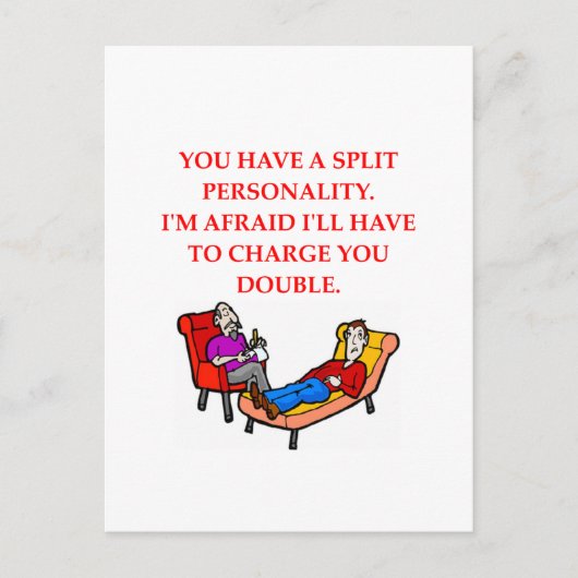 心理学 ポストカード (正面)