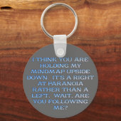 心理学:偏執的な人の勉強 キーホルダー (正面)