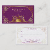 心理学-名刺 名刺 (正面/裏面)