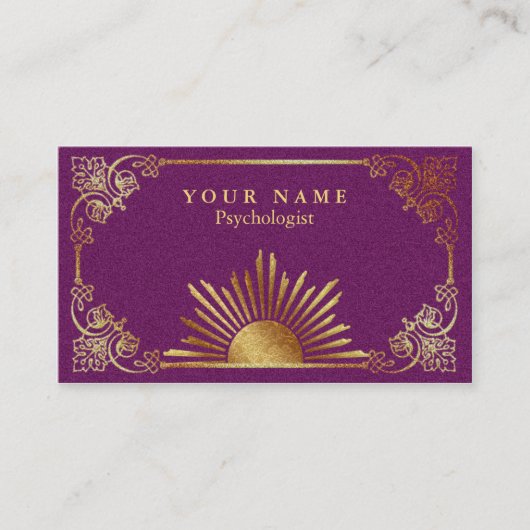 心理学-名刺 名刺 (正面)