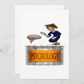 心理学 招待状 (正面/裏面)