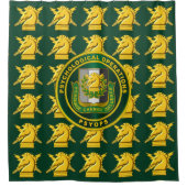 心理操作PSYOPS シャワーカーテン (正面)