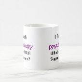 心理教え コーヒーマグカップ (中央)