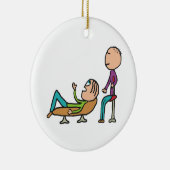 心理療法カウンセリング及びセラピー セラミックオーナメント (右)