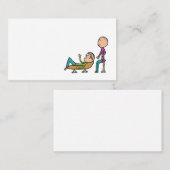 心理療法カウンセリング及びセラピー 名刺 (正面/裏面)