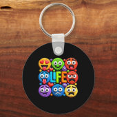 心理療法ギフトシャツシール キーホルダー (正面)