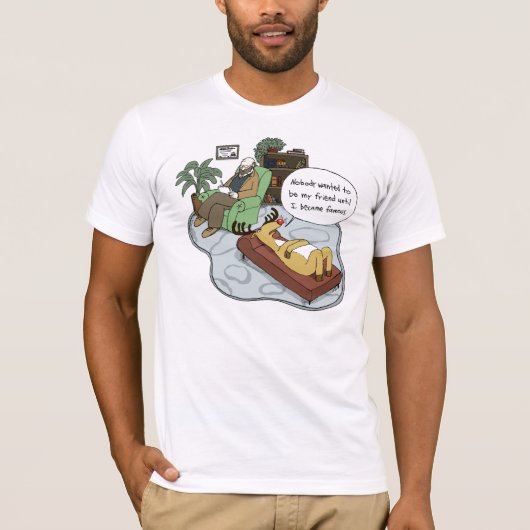 心理療法中 Tシャツ (正面)