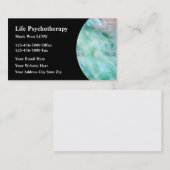 心理療法士カウンセリング業務 名刺 (正面/裏面)