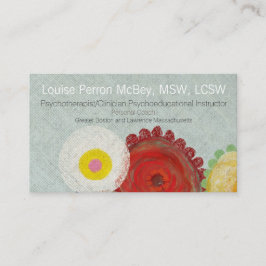 心理療法士臨床医心理教育 名刺