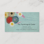 心理療法士臨床医心理教育 名刺 (裏面)