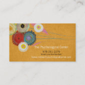 心理療法士臨床医心理教育 名刺 (裏面)