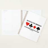 心理的なゲームをブリッジで複製する プランナー手帳 (ディスプレー)