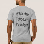 心理的な党派の刑務所 Tシャツ (裏面)