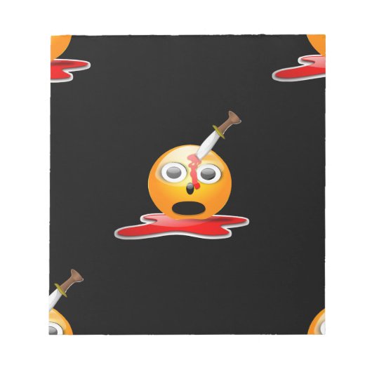 心理絵文字 ノートパッド (正面)