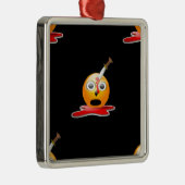 心理絵文字 メタルオーナメント (右)