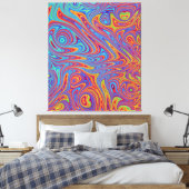 心痛質感 キャンバスプリント (インサイチュ (寝室))