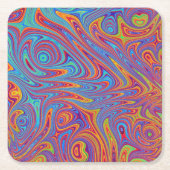 心痛質感 スクエアペーパーコースター (正面)