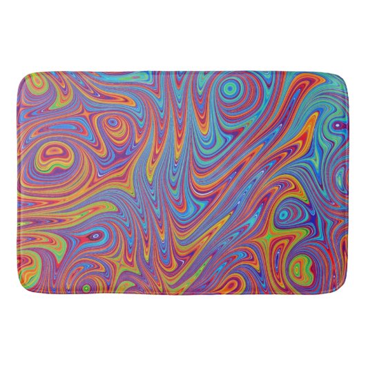 心痛質感 バスマット (正面)