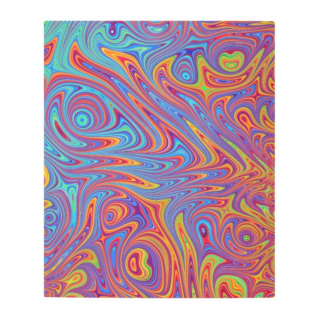 心痛質感 メタルプリント (正面)