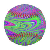 心痛質感 野球ボール (裏面)