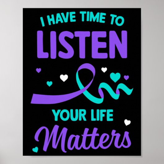 心的健康聞自殺を待つ時間がある ポスター (正面)