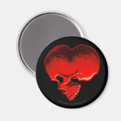 心磁石（丸） マグネット (正面/裏面)