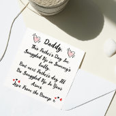 心祝の父の日とのパパ 招待状