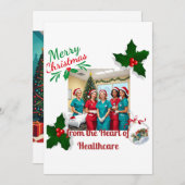 心祝底の休日の季節 シーズンカード (正面/裏面)