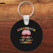 心祝的健康自閉症 キーホルダー (正面)