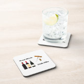 心素晴らしは人と同じように飲む コースター (右側)